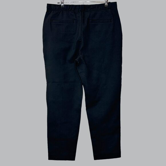 Everlane The Dream Pant Elastic Waist Tapered Leg Knit Pants Black Women XS NWT - Picture 3 of 13